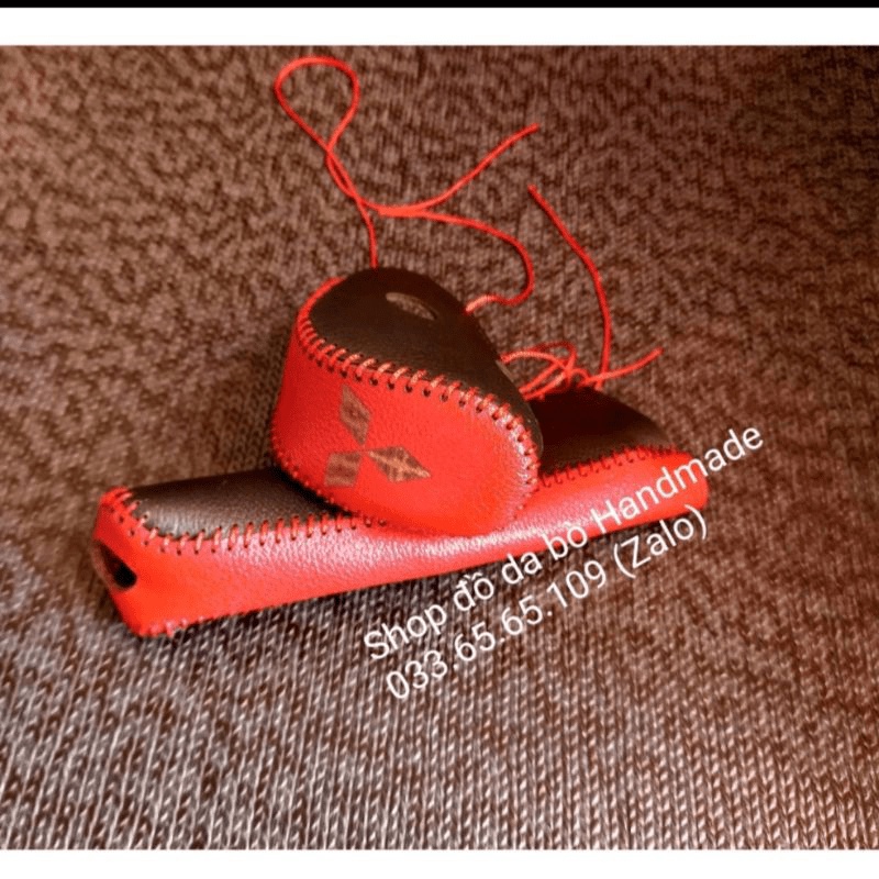 Bọc cần số + Phanh tay Xe Mitsubishi xpander  bằng da thật