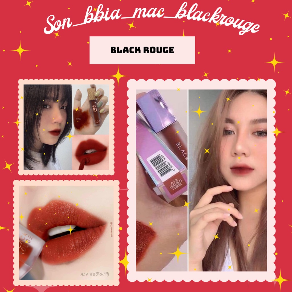 Son Kem Black Rouge Air Fit Velvet Tint Ver 2 36.6g