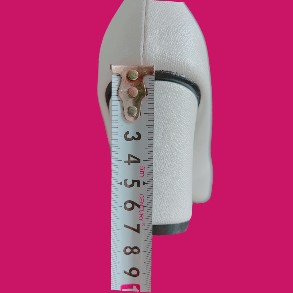 Giày nữ  giày công sở phối hạt châu da vip cao 7cm - B79