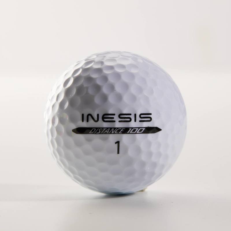 Bóng golf INESIS 100 x12 - Trắng INESIS mã 8334028
