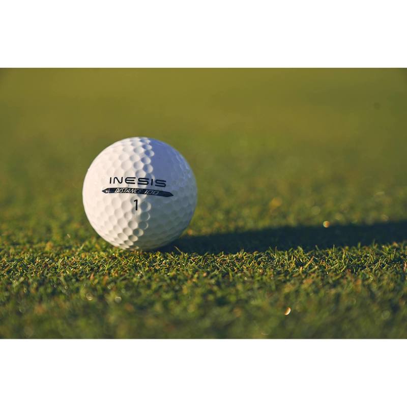 Bóng golf INESIS 100 x12 - Trắng INESIS mã 8334028