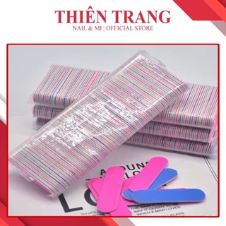 Dũa mini dũa nail box (sét ~100c )-dũa móng tay mini phụ kiện nail box