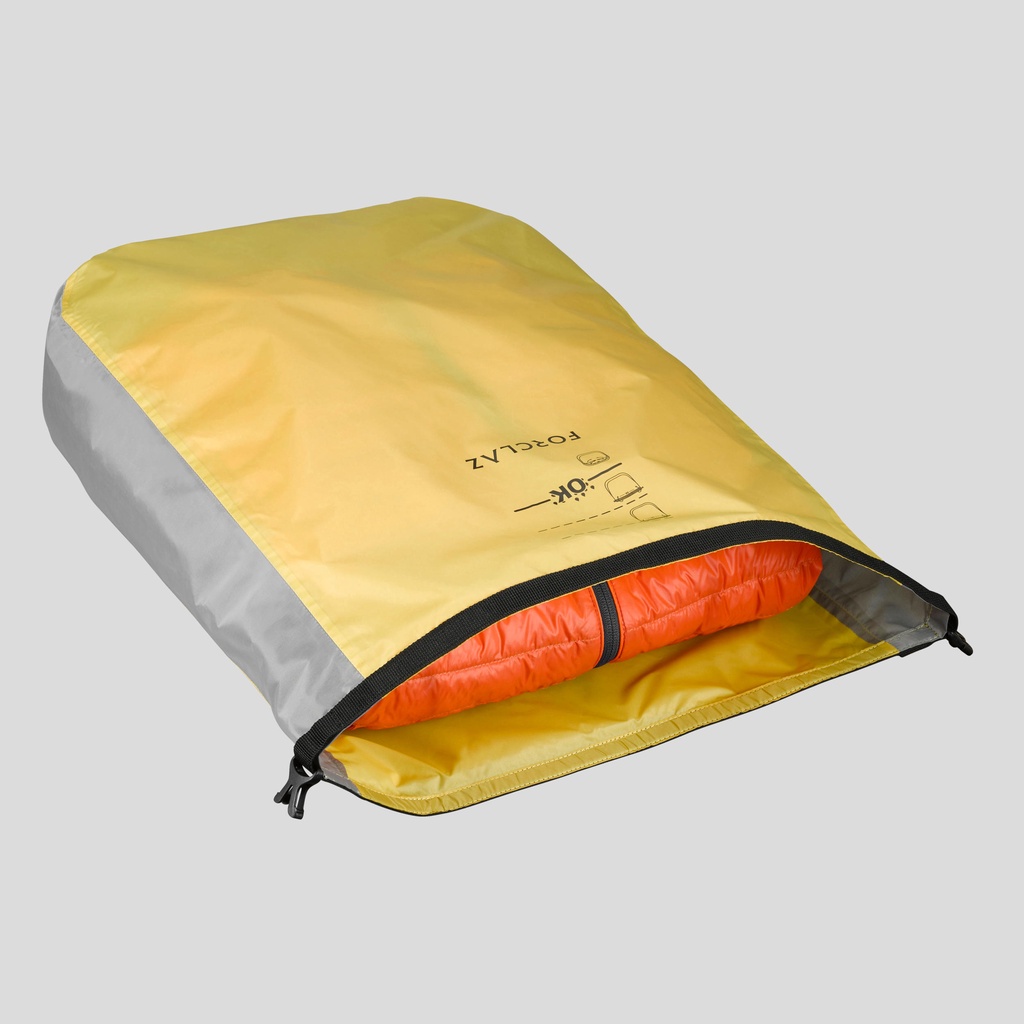Túi đựng chống thấm nước hình bán nguyệt - Gói 2 túi - 2x15L FORCLAZ mã 8559816