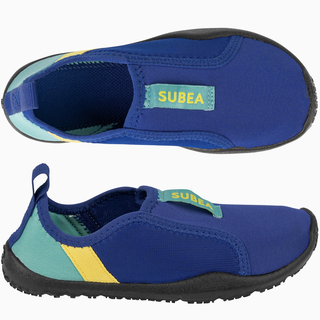 Giày lặn Aquashoe 120 cho trẻ em - Xanh dương SUBEA mã 8574809