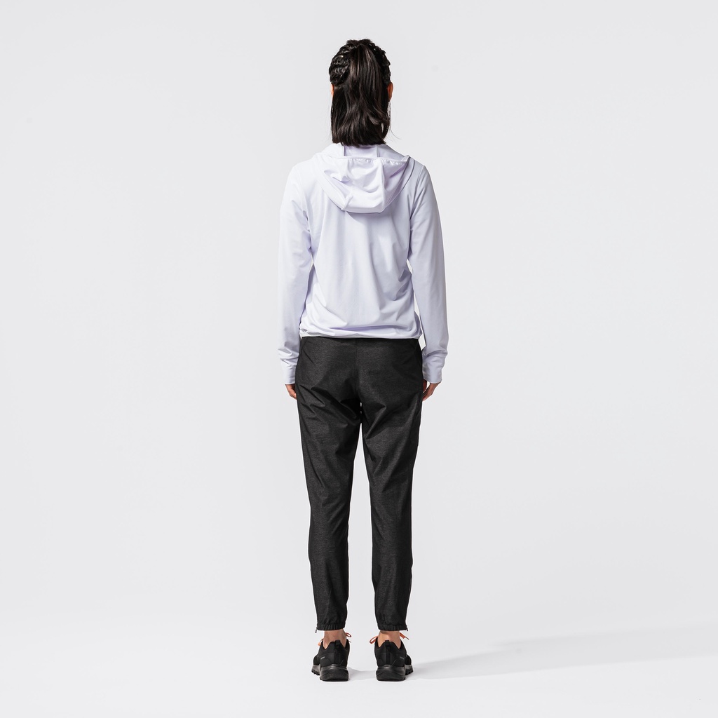 Áo khoác leo núi dã ngoại chống tia UV NH500 cho nữ - Xám QUECHUA mã 8616430