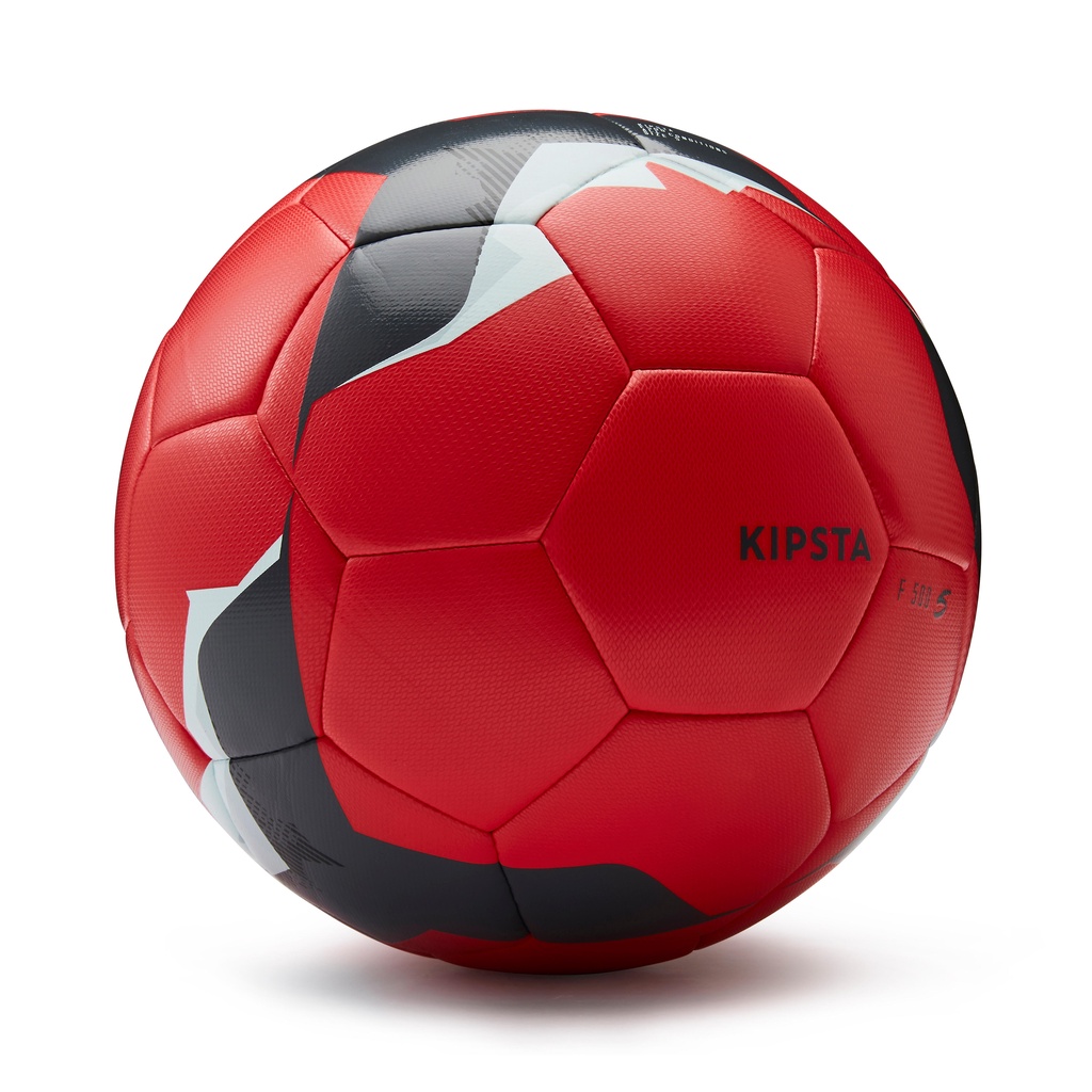 Quả bóng đá Hybrid tiêu chuẩn FIFA Basic F500 cỡ 5 - Đỏ KIPSTA mã 8619219