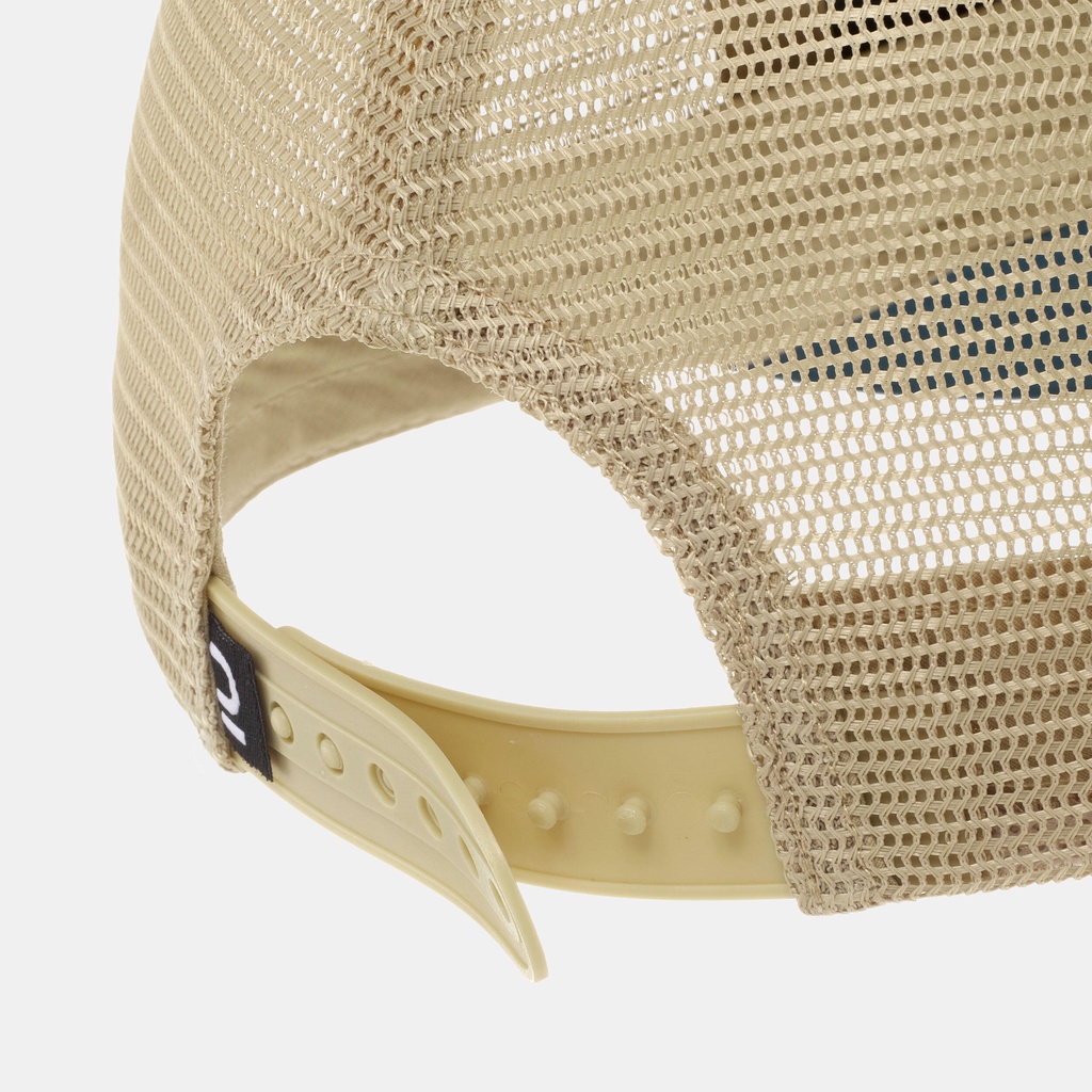 Mũ lưỡi trai leo núi dã ngoại MH100 cho trẻ em - Xanh dương/Vàng QUECHUA mã 8676248