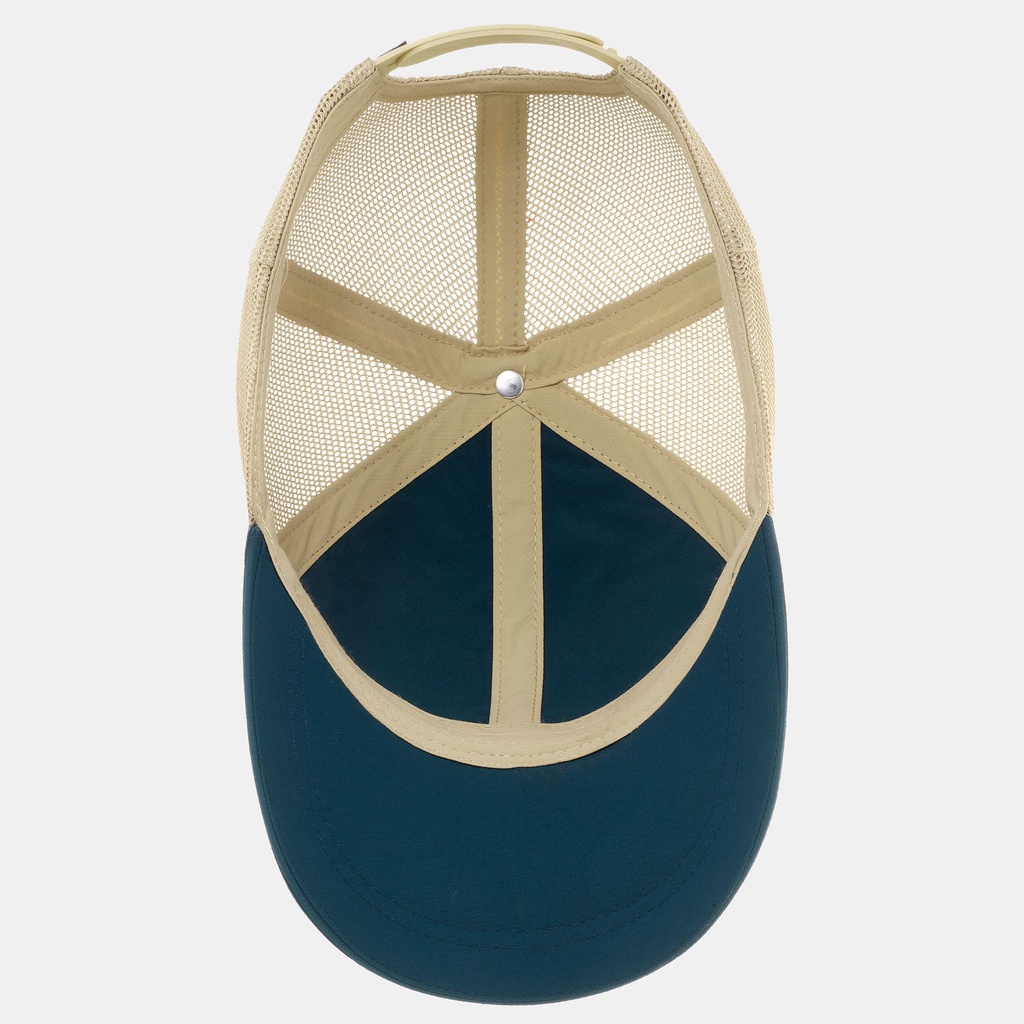 Mũ lưỡi trai leo núi dã ngoại MH100 cho trẻ em - Xanh dương/Vàng QUECHUA mã 8676248