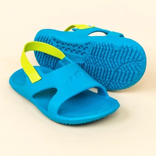 Sandal đi bơi 100 cho trẻ em xanh dương xanh lá cây NABAIJI mã 8732161