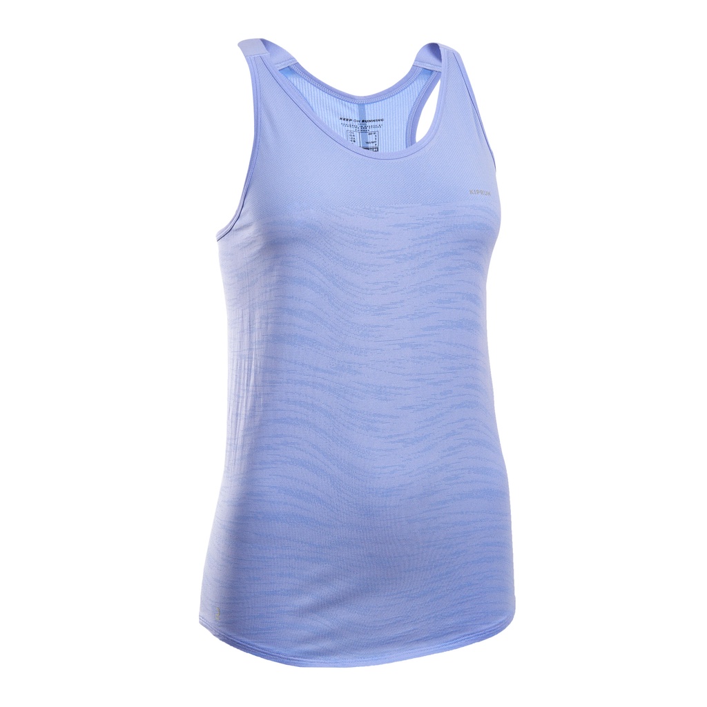 Áo thun không tay chạy bộ Kiprun Care cho nữ - Tím lavender KIPRUN mã 8773245