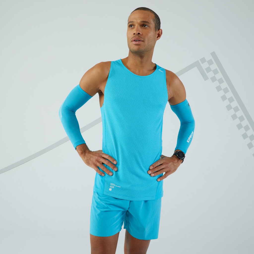 Găng cánh tay chạy bộ giữ ấm KIPRUN - Xanh dương KIPRUN mã 8774072
