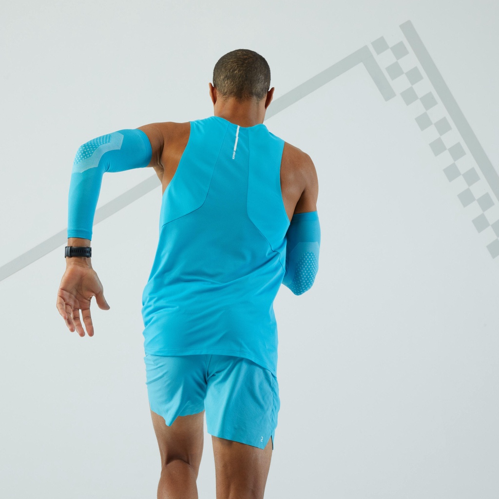 Găng cánh tay chạy bộ giữ ấm KIPRUN - Xanh dương KIPRUN mã 8774072
