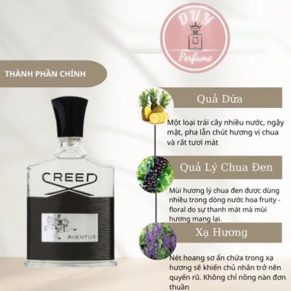 Nước Hoa Nam Creed Aventus Đen EDP 100ml lịch lãm đàn ông