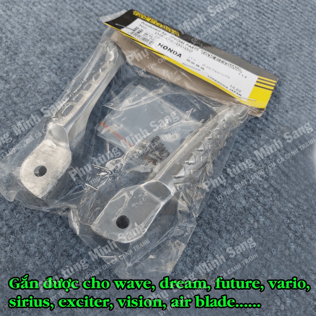 Giá tốt nhất Gác chân sau nhôm đặc takegawa gắn wave sirius future exciter vario dream ...