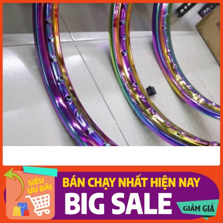 Giá tốt nhất niềng sắt thái bảy màu 17in / 1.2 - 1.4 - 1.6 - 1.85