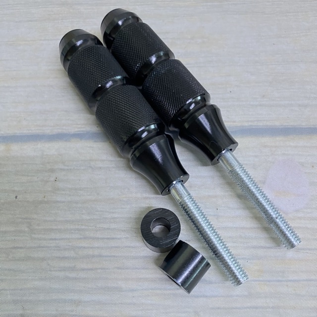 GÙ NHÁM GAI CHỐNG ĐỔ KIÊM GÁC CHÂN DÀNH CHO XE MÁY XE ĐẠP ĐIỆN