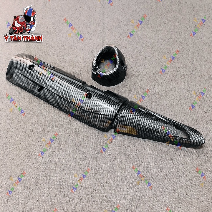 Ốp Pô Exciter 150 Cacbon