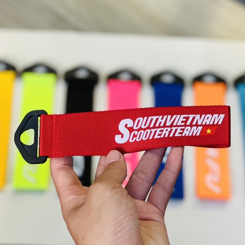 Móc khóa trang trí dây cảng SouthVietNam Tặng Kèm Dây Rút