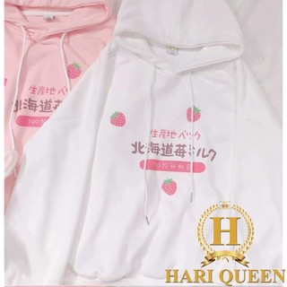 Áo hoodie 3 quả dâu DTR1120