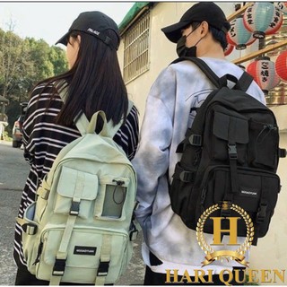 Balo chữ nhỏ mixiao - balo thời trang đi học giá rẻ hariqueenfashion
