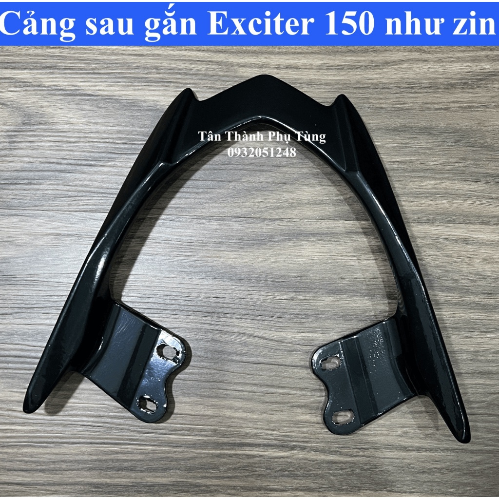 Cảng sau gắn Exciter 150 như zin- màu đen