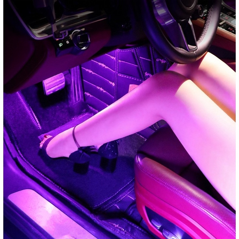 Giá tốt nhất Đèn LED 3 Màu Hình Ngôi Sao Trang Trí Nội Thất Xe Hơi