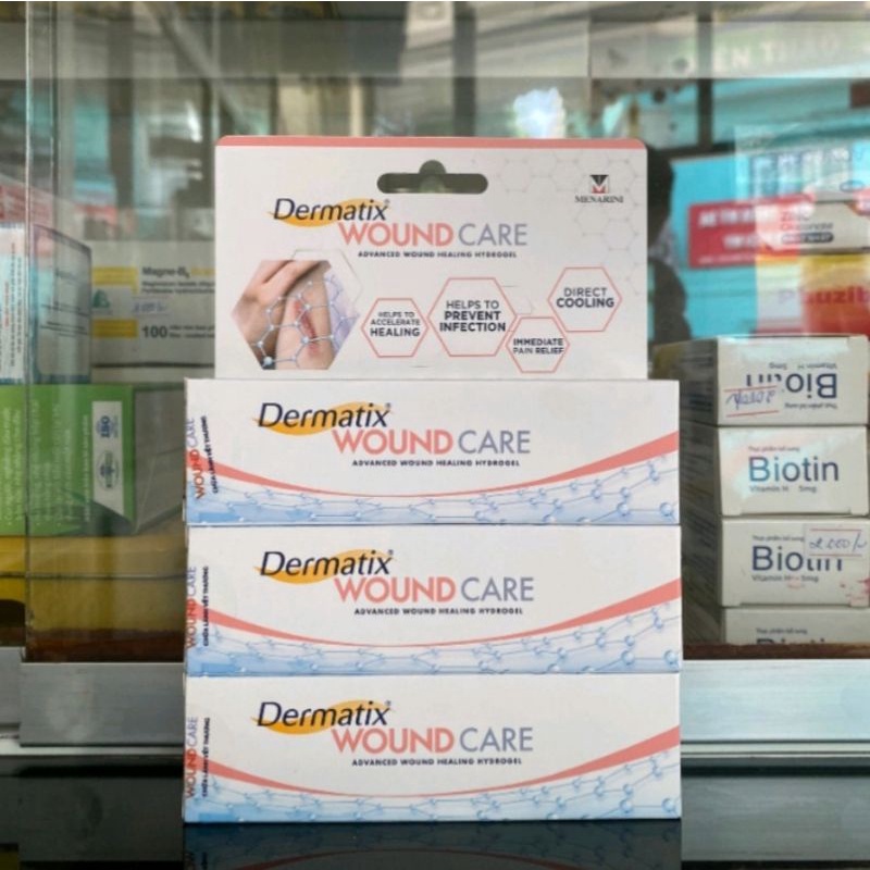 Gel Dermatix Wound Care ⚡ Tặng quà ⚡ Tuýp 20g Giúp lành vết thương