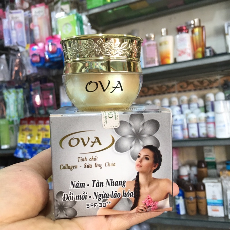 Kem ova tinh chất collagen - sữa ong chúa 15g