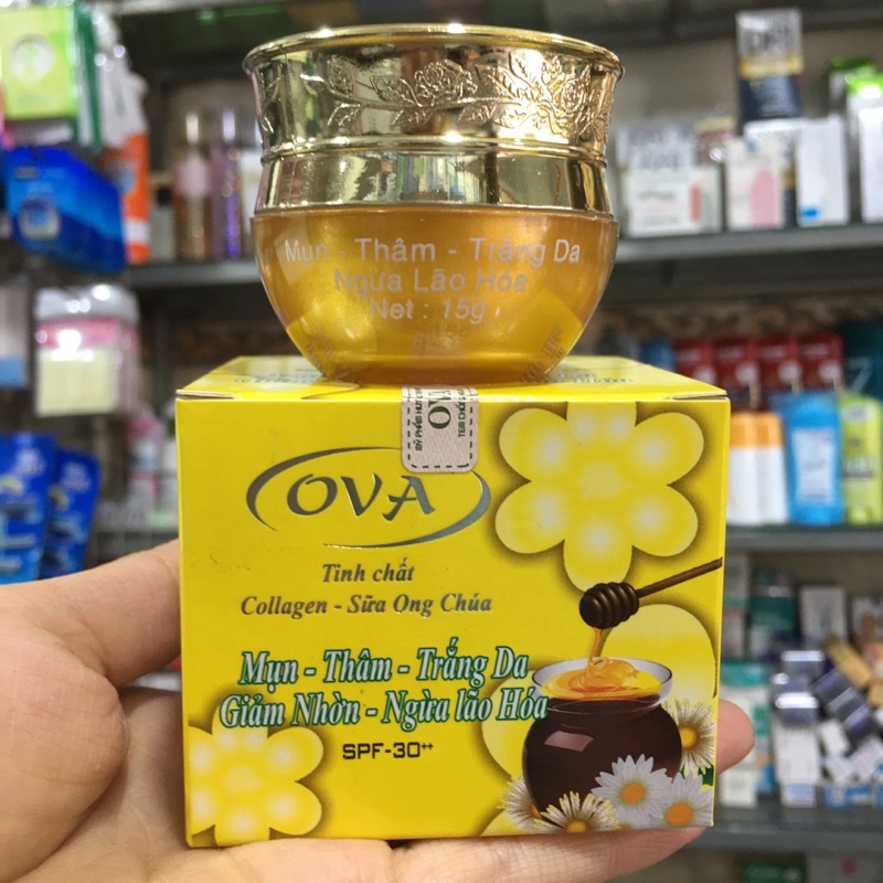Kem ova tinh chất collagen - sữa ong chúa 15g