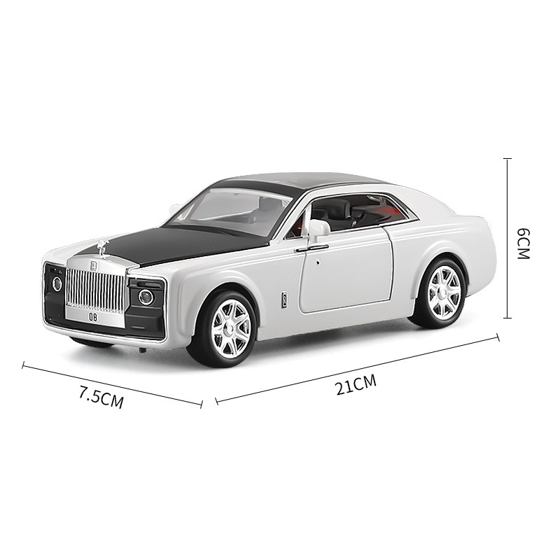 Xe mô hình Rolls Royce Sweptail tỉ lệ 1/24 XLG màu xanh đen