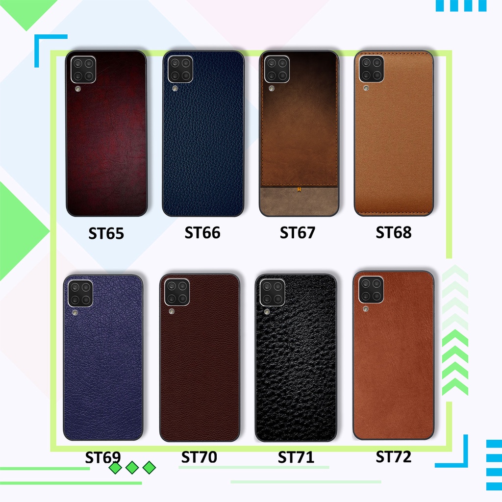 Ốp Samsung M32 / M62 mặt lưng in hình giả da siêu đẹp, siêu sang