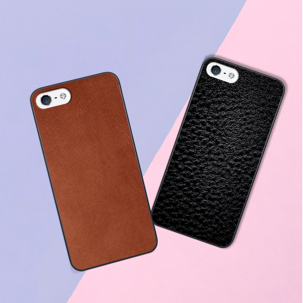 Ốp Iphone 5 / 5s mặt lưng in hình giả da siêu đẹp, siêu sang