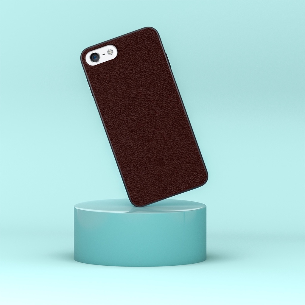 Ốp Iphone 5 / 5s mặt lưng in hình giả da siêu đẹp, siêu sang