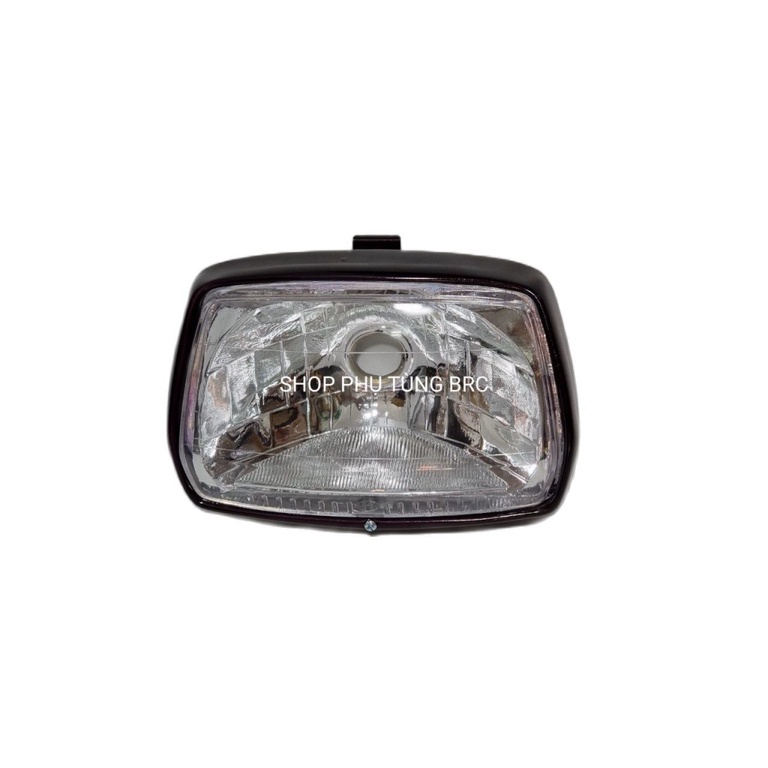 Bộ đầu đèn xe Super Dream đầu bằng, xe DREAM II