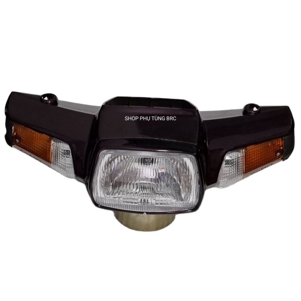 Bộ đầu đèn xe Super Dream đầu bằng, xe DREAM II