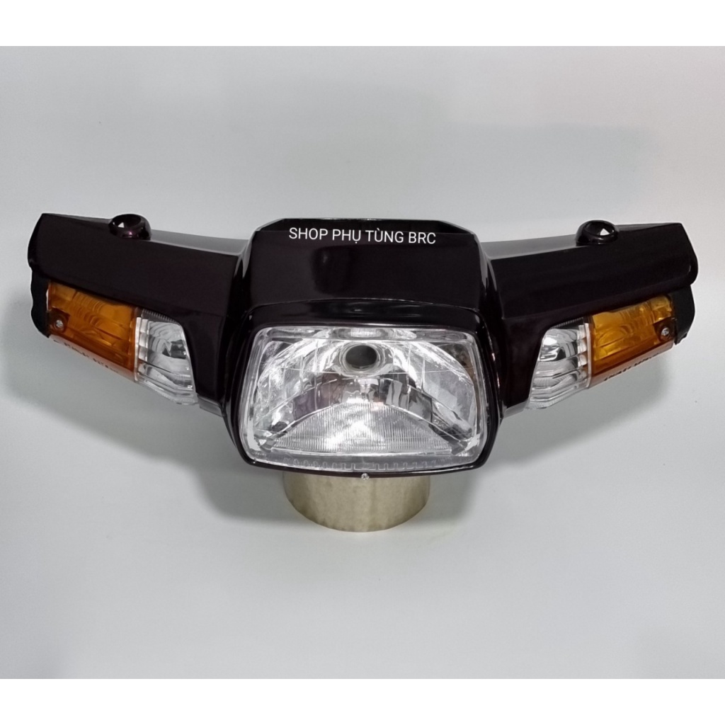 Bộ đầu đèn xe Super Dream đầu bằng, xe DREAM II
