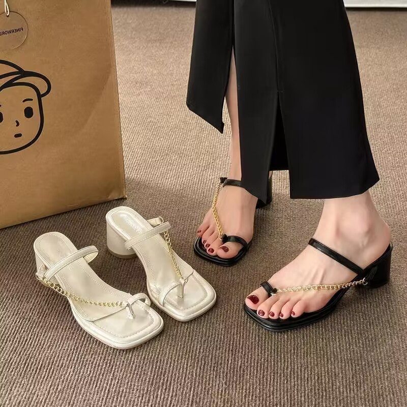 Sandal Hở Ngón Thiết Kế Mới Thời Trang Theo Phong Cách Pháp 2023 Dành Cho Nữ