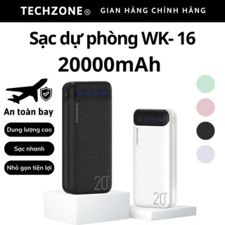 Pin sạc dự phòng 20000mah 2 output usb & 2 input micro/type-c - hỗ trợ sạc nhanh