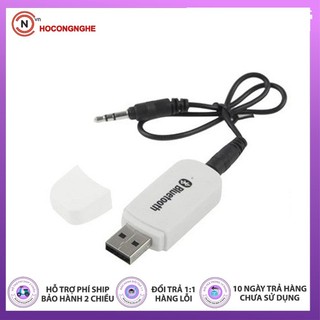 Đầu thu bluetooth USB kết nối jack cắm 3.5mm cho máy nghe nhạc xe hơi USB bluetooth audio hjx-001
