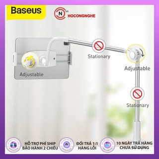 🌟CHÍNH HÃNG🌟 Đế kẹp điện thoại trên bàn, giá kẹp điện thoại ip@d đầu giường baseus flexible holder - CCN