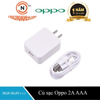 [GIÁ HỦY DIỆT] Củ/cáp sạc giá rẻ chất lương oppo 2A AAA