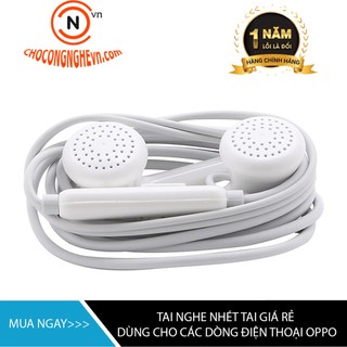 [GIÁ HỦY DIỆT] Tai Nghe Nhét Tai Dùng Cho Các Dòng Điện Thoại OPPO âm thanh trung thực âm bass mạnh mẽ độ bền cao