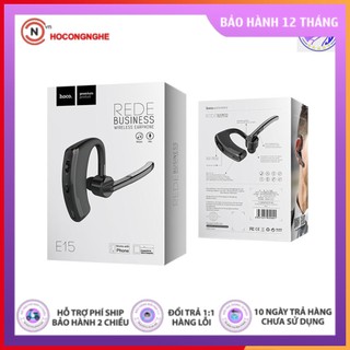 🌟CHÍNH HÃNG🌟 Tai nghe bluetooth 1 bên tai Rede Wireless Hoco E15 BẢO HÀNH ĐỔI MỚI