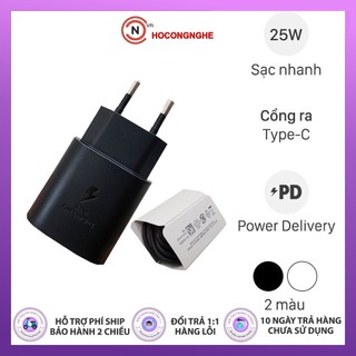 Bộ Củ Cáp Sạc Siêu Nhanh 25W Samsung Type C Cho Máy Note 10 Note 20 A71 A70 A80 A90 S22 S21 S20 S20+ S20 Ultra