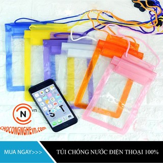 Túi chống nước cho điện thoại, chống nước khi đi biển, đi bơi hay đi mưa an tâm 100% cho các dòng điện thoại