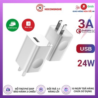 Củ sạc nhanh Baseus 24W, cốc sạc nhanh Baseus Quick Charge 3.0, 24W cho cho phone pad samsung xiaomi oppo