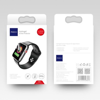 Bộ 2 miếng dán màn hình ROCK cho iWatch 44mm 42mm 40mm 38mm chống trầy xước chống bám vân tay
