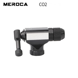 Đầu bơm Co2 Meroca bằng nhôm cho xe đạp