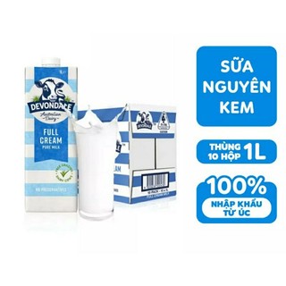 Sữa tươi DEVONDALE NGUYÊN KEM 1L ( 10/2024)