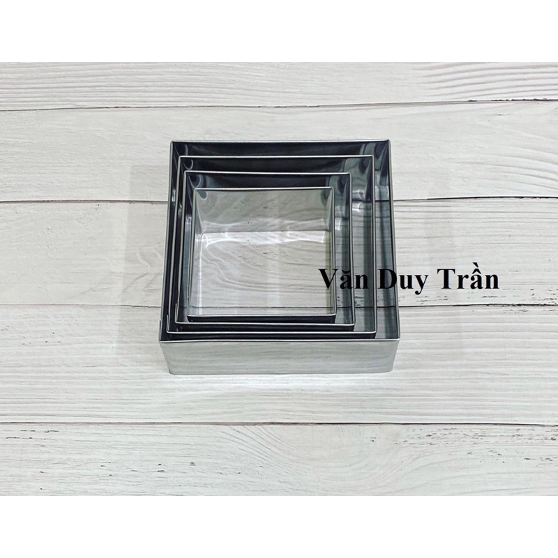 Khuôn ring vuông size 16 cao 6 cm